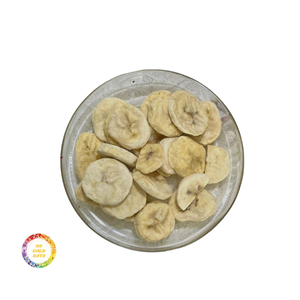 Bocadillo de fruta crujiente dulce de plátano liofilizado de Vietnam Producción directa de fábrica OEM Exportación a granel al por mayor - Product Image 4