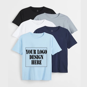 เสื้อยืดผ้าฝ้าย100% สำหรับผู้ชายเสื้อยืดพิมพ์ลายกราฟิกเสื้อยืดมีรอยตัดและเย็บพิมพ์โลโก้ตามสั่ง - Product Image 1