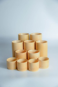 Tasses en bambou durables du Vietnam Top Selling Choix réutilisable et élégant 2025 - Product Image 6