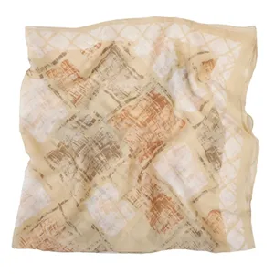 Écharpe personnalisée Detty pour femmes 90x90 pour cadeaux promotionnels et d'affaires - Product Image 1