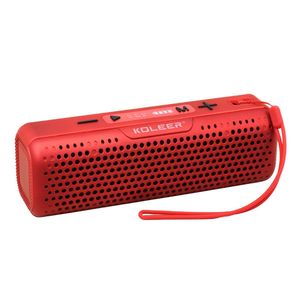 Suono forte rosso portatile per altoparlante con Radio FM Display LCD Cina origine universale compatibilità per la maggior parte dei telefoni cellulari - Product Image 1
