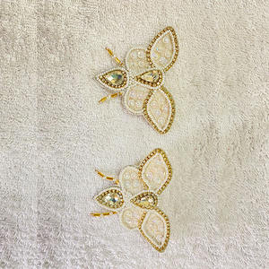 Pendientes de Aro con Cuentas Hechos a Mano, Ligeros, Únicos, Joyería de Moda, Accesorios para Mujer, Oro 24K - Product Image 3