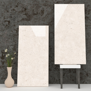 Carreaux de sol en porcelaine vitrifiée à motif marbre, vente chaude, 600x1200mm, fabrication en Inde pour le salon. - Product Image 1