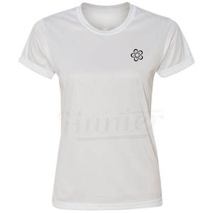 Venta al por mayor de las mujeres Top Camisetas básicas Mujeres Diseño personalizado Tops con logotipo personalizado Tops Camisas - Product Image 5