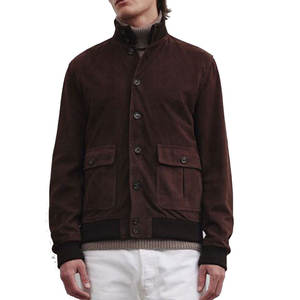 Vestes en daim pour hommes, coupe confortable, veste en cuir pour un style moderne et les voyages, vestes en daim - Product Image 1