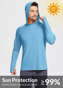 Haute qualité Performance à manches longues à capuche chemises de pêche sur mesure chemise de pêche Upf chemises de pêche pour vêtements pour hommes - Product Image 4