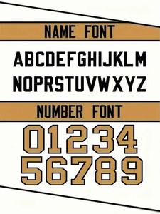 Camiseta de fútbol americano con sublimación de alta calidad, nuevo diseño, uniforme ligero y cómodo, transpirable de talla grande - Product Image 4