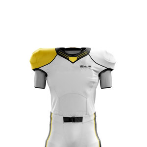 Uniformes de Fútbol Americano para Hombre, Conjuntos de Alta Calidad, Color Personalizado, 100% Poliéster, Transpirable, Secado Rápido, Servicio OEM - Product Image 2