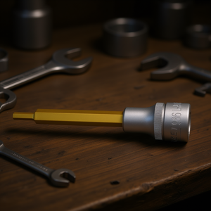 Llave de vaso hexagonal de diseño cuadrado largo de 1/2'' Hazet - Product Image 2