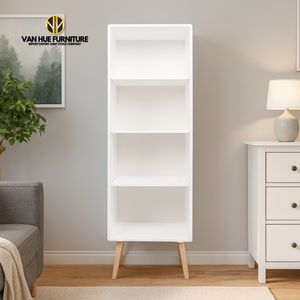 OEM and ODM services for tall wooden <b>bookcases</b> <b>bookshelves</b> from manufacturer - Product Image 1