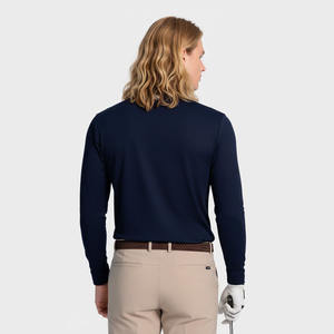 Polo de golf de manga corta bordado personalizado ajuste regular para hombres - Product Image 2