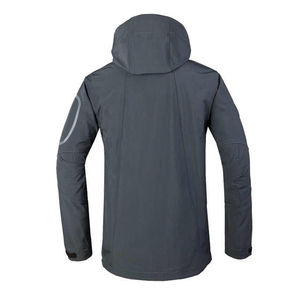 Veste tactique imperméable pour homme, style bombardier, doublure en polyester, broderie sur le devant, pour la randonnée hivernale - Product Image 4
