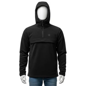 Sweat à capuche polaire imperméable, tissu thermique doux, coupe-vent, vêtements de sport d'extérieur, vêtements de tous les jours, vêtements d'hiver personnalisés - Product Image 1