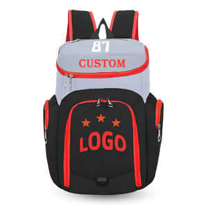 Sac à dos décontracté léger pour équipe de basketball, grand sac de sport scolaire, logo personnalisé, voyage, entraînement pour joueurs SBBP-0101 - Product Image 1