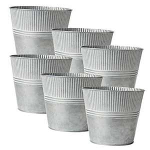 Maceta galvanizada de lujo con diseño minimalista para paisajismo Premium maceta de forma y tamaño personalizados - Product Image 1