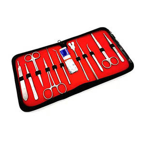 11 pièces Kit de dissection d'étudiant en anatomie ensemble de dissection de laboratoire de biologie Premium ensemble dentaire Instruments chirurgicaux - Product Image 6