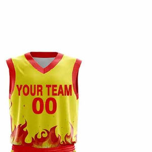 ชุดบาสเก็ตบอลแบบสั่งทำพิเศษ ไซส์ใหญ่ ดีไซน์ใหม่ระดับมืออาชีพ พิมพ์ลายแบบซับลิเมชั่น ป้องกันรังสียูวี แห้งเร็ว ระบายอากาศได้ดี - Product Image 5