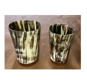 Corne à boire viking en corne de buffle de qualité supérieure / Tasse en corne de vache / Tasse en verre - Meilleure vente en Inde - Product Image 2