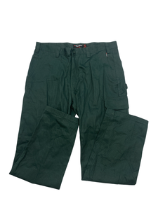 Vêtements usagés Pantalons en coton à la mode pour hommes Jambe large Jambe droite Confort Fit Couleurs et tailles personnalisées - Product Image 2