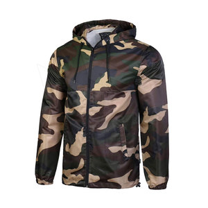 Veste coupe-vent unisexe à capuche printemps-automne Veste coupe-vent imperméable respirante et coupe-vent - Product Image 2