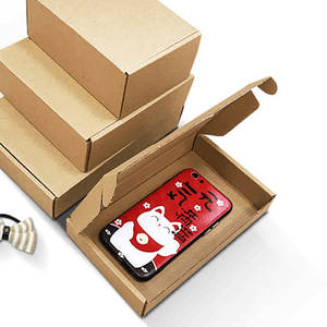 20*14*4cm sacs en papier kraft recyclables cadeau bijoux nourriture pain bonbons emballage Shopping fête paquet boîte postale - Product Image 6