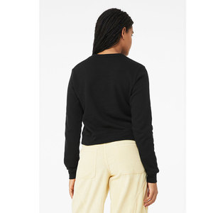 SWEATSHIRT RAS CLASSIQUE POUR FEMMES 100% coton sweat femme lettre imprimé coupe ample femmes pull à capuche vierge - Product Image 4