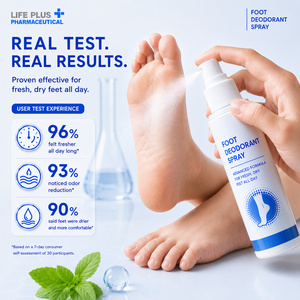 Spray déodorant pour les pieds, formule avancée, pieds frais et secs, soin quotidien des pieds - Product Image 4