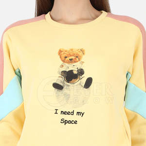 Sudadera de mujer, sudadera de lana de cuello redondo personalizada para mujer, ropa de calle, sudaderas para mujer - Product Image 2