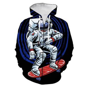 Pull à capuche personnalisé de haute qualité pour hommes Essentials Sublimation imprimé nouveau style ODM OEM Sweats à capuche les plus vendus - Product Image 3