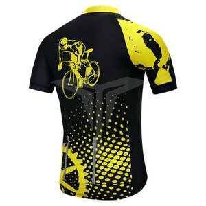 Factory Made Wholesale Cheap Price Customizable Short Sleeve Printed <b>Cycling</b> Jersey Plus Size Adults Outdoor Sports - Product Image 2