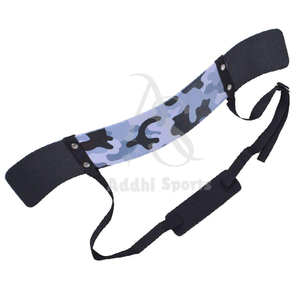 Soporte de bíceps de acero inoxidable personalizado de alta calidad, brazo de neopreno ajustable, herramienta de Fitness para culturismo - Product Image 1