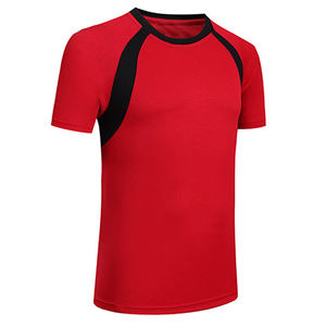 Best Quality Spandex/Polyester Kids MMA Rash Guard <b>Red</b> Breathable Eco-Friendly Quick Dry O Neck Half Sleeve Fitness <b>Swimwear</b> - Product Image 3