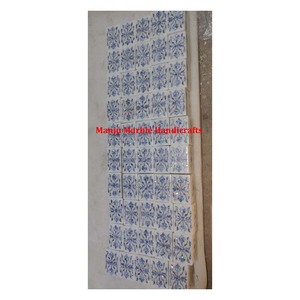 กล่องฝังหินอ่อนแบบฝังด้วยมือโค้งสุดทันสมัยพร้อมแม่ของช่างเปลือกหอยมุกสำหรับเก็บเครื่องประดับ - Product Image 6