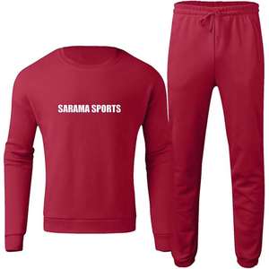 Ensemble survêtement deux pièces personnalisé pour hommes, survêtement de sport pour hommes, vente en gros, entraînement, fitness, survêtement de sport - Product Image 1