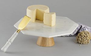 Base para Pastel de Mármol de Fabricante OEM para Servir Postres, Ofrece una Superficie Duradera y un Aspecto Sofisticado para Reposteros Caseros - Product Image 2