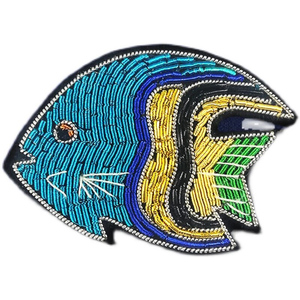 Broches de alambre de lingotes de nuevo diseño de la mejor calidad, broches de alambre de lingotes al por mayor a bajo precio, hermoso broche de pescado a la moda #007466 - Product Image 1