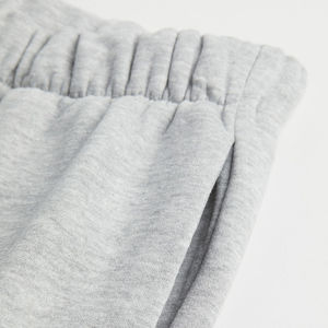 Pantalon décontracté de couleur unie en gros Nouveau pantalon de jogging long avec décoration en dentelle Fermeture à cordon XS Pantalon évasé - Product Image 2