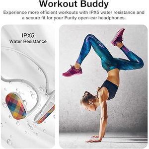 UU000151 Auricolari Sportivi Wireless Bluetooth Open-Ear con Doppio Microfono per iPhone/Android - Product Image 6