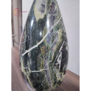 แจกันดอกไม้หินอ่อนขนาดเล็กดีไซน์ทันสมัยดีไซน์เรียบง่ายและคลาสสิกของตกแต่งบ้านชิ้นกลางของตกแต่งโต๊ะสร้างสรรค์ทำด้วยมือ - Product Image 4