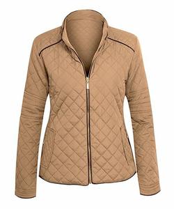 Veste matelassée d'hiver respirante de qualité supérieure pour femmes conception OEM veste à bulles pour femmes à bas prix pour vêtements de rue - Product Image 1