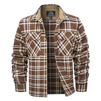 Chemise en flanelle à carreaux personnalisée pour hommes, 100 % coton, manches longues, avec logo personnalisé, respirante, séchage rapide, anti-rétrécissement, vente en gros