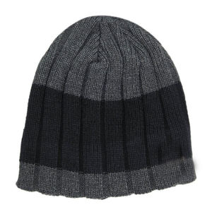 Bonnets en tricot à revers d'hiver personnalisés à la mode, broderie, couleur unie, unisexe, chauds, respirants, jacquard pour hommes - Product Image 3