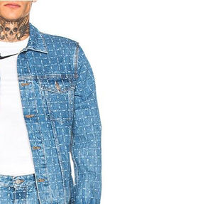 Veste en jean pour homme personnalisée, col montant, vente en gros à bas prix, vestes délavées, mode masculine, vêtements d'extérieur d'automne, stock important disponible - Product Image 4