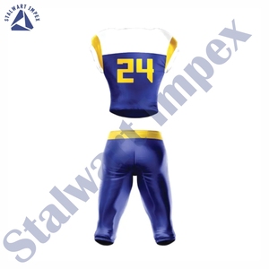 2024 Uniformes de fútbol americano Material de poliéster Ropa deportiva de secado rápido Conjuntos de uniformes de fútbol americano al por mayor personalizados - Product Image 3