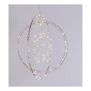 Luces de Navidad MicroLED Blanco Cálido IP20 78543 por Lote, Diseño de Estrella y Árbol (D32 cm), Luz Fija - Product Image 1