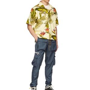 Pantalones de nailon personalizados para hombre, pantalones apilados de nailon con múltiples bolsillos, venta al por mayor - Product Image 3