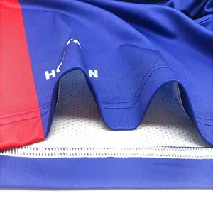 Ensemble de maillot de football et short de sport pour homme personnalisé, taille élastique, respirant, écologique, séchage rapide, polyester, style uni - Product Image 5