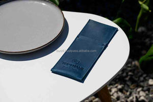 Organisateur de table de restaurant en cuir élégant avec LYR-0033 d'impression de logo personnalisé - Product Image 6