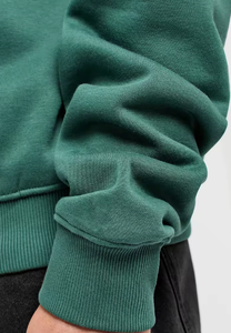 <b>Bulk</b> Casual Plain French <b>Terry</b> Puff Print Pullover 500GSM Cotton Custom Zip up Hoodie - Product Image 5