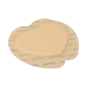 High Absorbency Bed Sore Wound Bandage Silicone Foam Dressing For Burn Wound Bandage